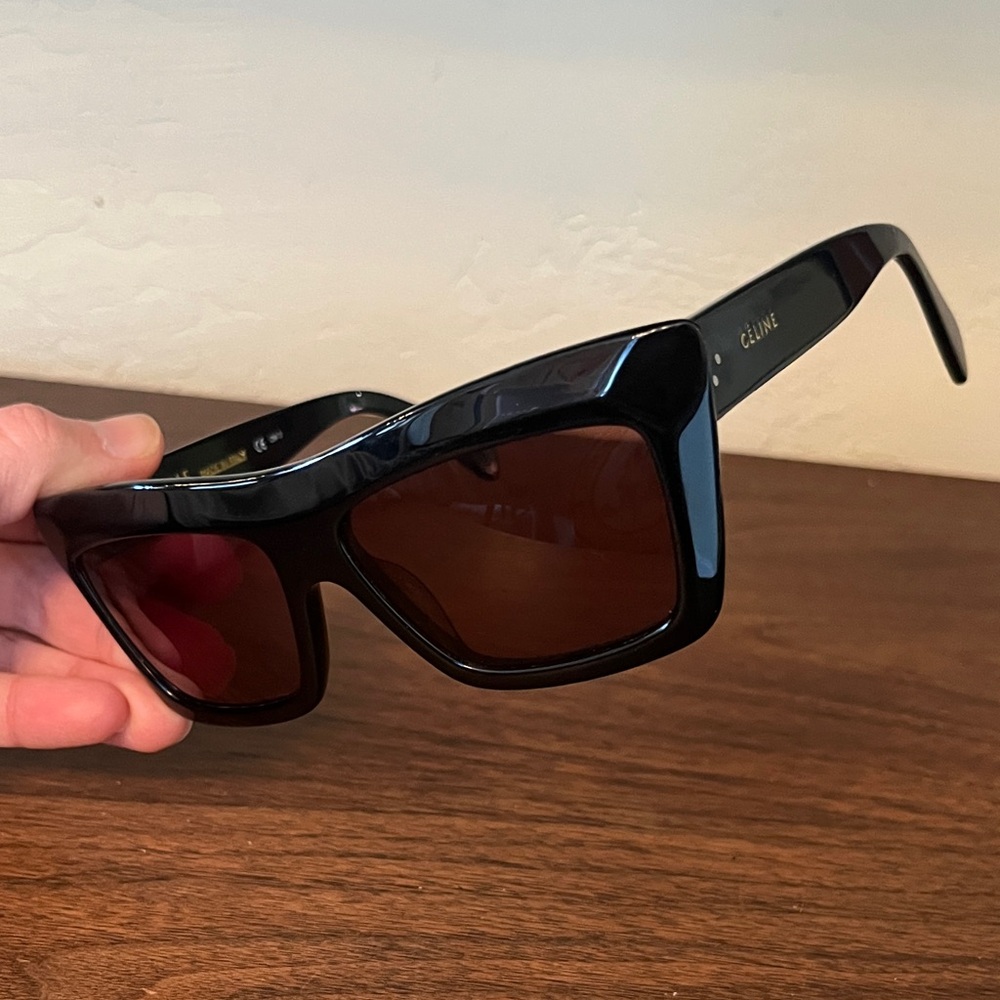 Celine Black and Brown Sunglasses